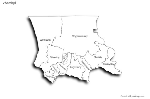 Sample Maps for Zhambyl (black-white)