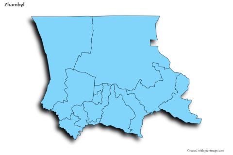 Sample Maps for Zhambyl (blue,shadowy)