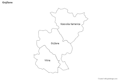 Sample Maps for Gnjilane (black-white)