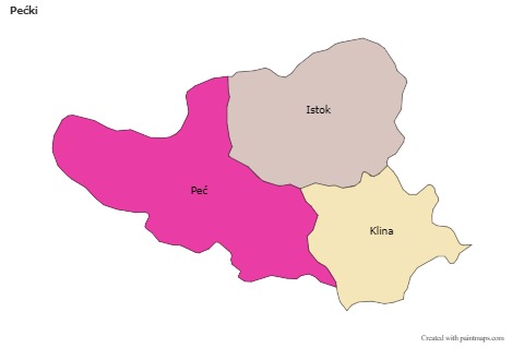 Sample Maps for Pećki (colored)