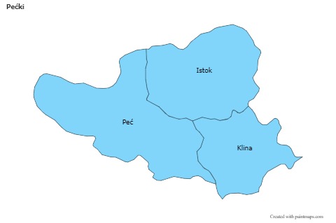 Sample Maps for Pećki (blue)
