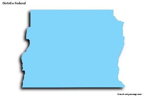 Sample Maps for Distrito Federal (blue,outline,shadowy)