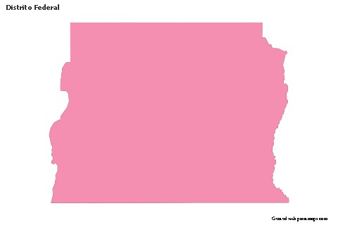 Sample Maps for Distrito Federal (pink,outline)
