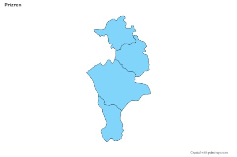 Sample Maps for Prizren (blue)