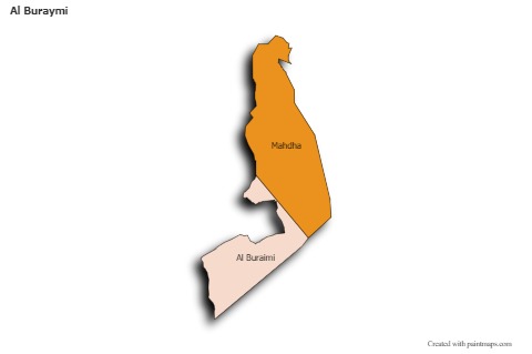 Sample Maps for Al Buraymi (colored,shadowy)