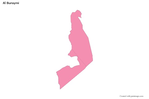 Sample Maps for Al Buraymi (pink,outline)