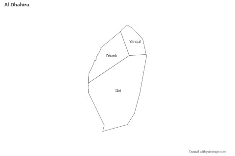 Sample Maps for Al Dhahira (black-white)