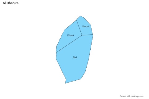 Sample Maps for Al Dhahira (blue)
