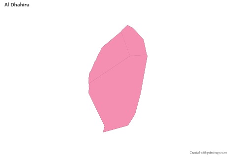 Sample Maps for Al Dhahira (pink,outline)