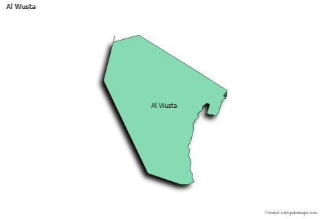 Sample Maps for Al Wusta (colored,shadowy)