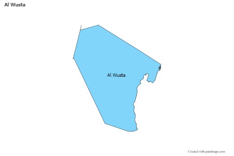 Sample Maps for Al Wusta (blue)
