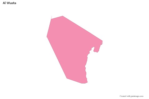 Sample Maps for Al Wusta (pink,outline)