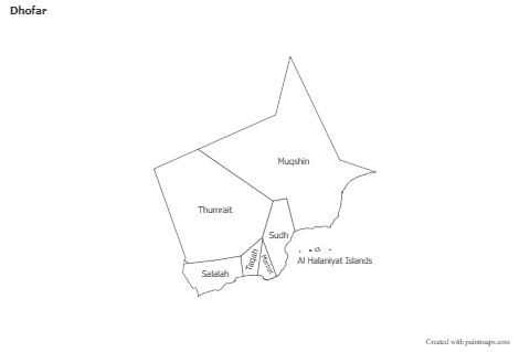 Sample Maps for Dhofar (black-white)