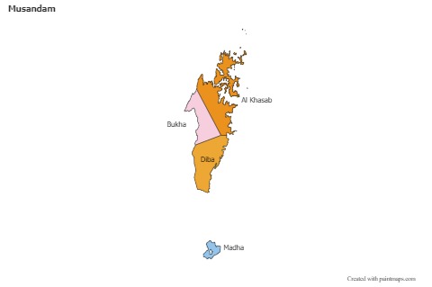 Sample Maps for Musandam (colored)