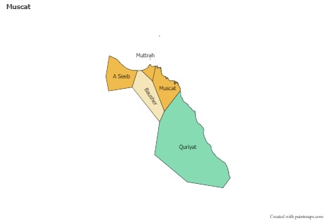 Sample Maps for Muscat (colored)