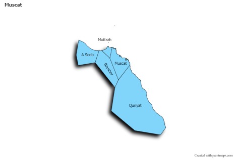 Sample Maps for Muscat (blue,shadowy)