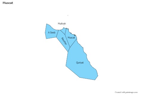 Sample Maps for Muscat (blue)