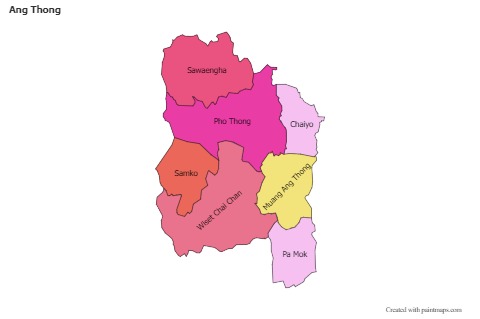 Sample Maps for Ang Thong (colored)