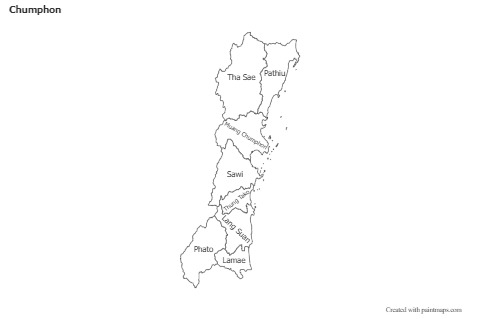 Sample Maps for Chumphon (black-white)