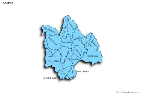 Sample Maps for Kalasin (blue,shadowy)