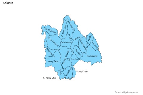 Sample Maps for Kalasin (blue)