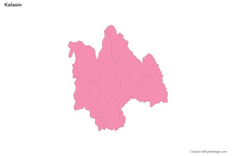 Sample Maps for Kalasin (pink,outline)