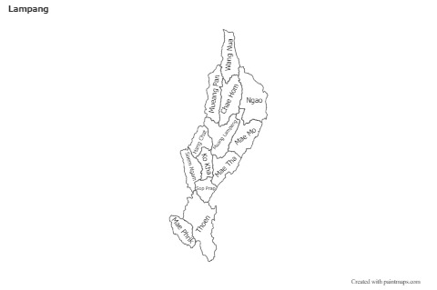 Sample Maps for Lampang (black-white)