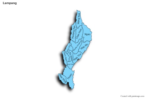 Sample Maps for Lampang (blue,shadowy)