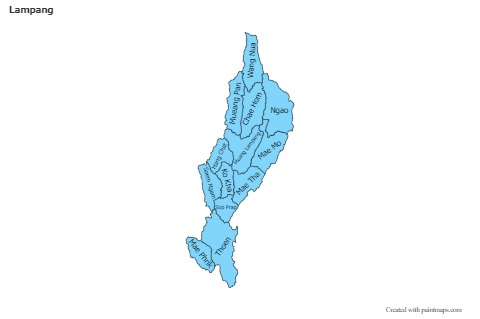 Sample Maps for Lampang (blue)