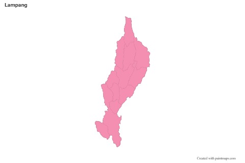 Sample Maps for Lampang (pink,outline)
