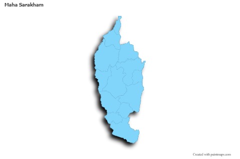 Sample Maps for Maha Sarakham (blue,outline,shadowy)
