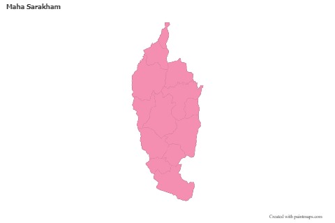 Sample Maps for Maha Sarakham (pink,outline)