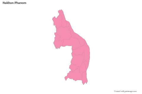 Sample Maps for Nakhon Phanom (pink,outline)