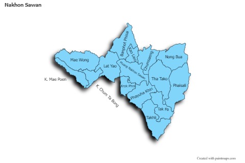 Sample Maps for Nakhon Sawan (blue,shadowy)