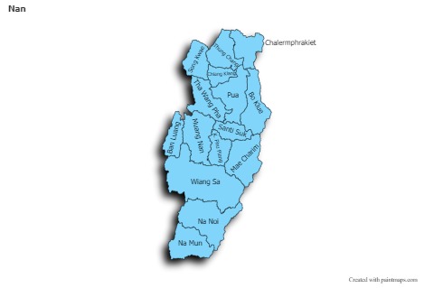 Mapas de muestra para Nan (azul,sombrío)