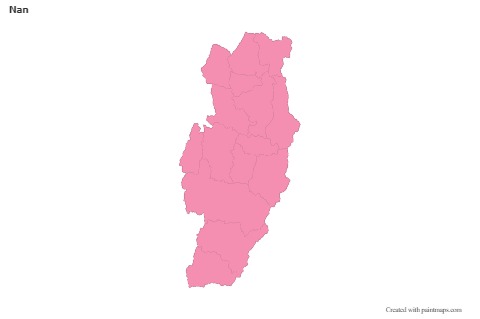 Mapas de muestra para Nan (rosa,contorno)