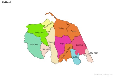 Sample Maps for Pattani (colored)