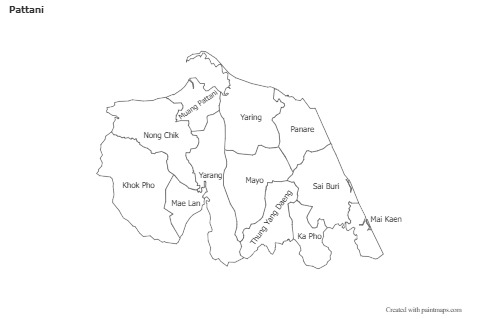 Sample Maps for Pattani (black-white)