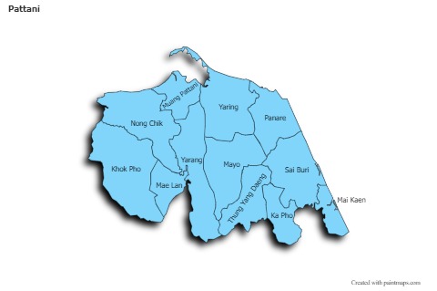 Sample Maps for Pattani (blue,shadowy)