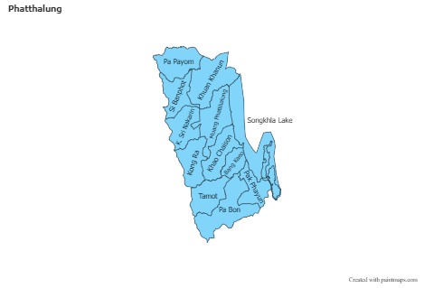 Sample Maps for Phatthalung (blue)