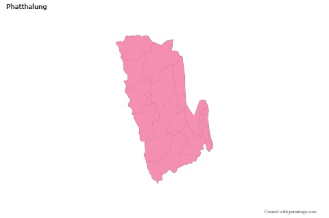 Sample Maps for Phatthalung (pink,outline)