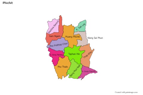 Sample Maps for Phichit (colored)