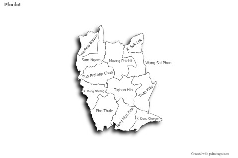 Sample Maps for Phichit (black-white,shadowy)