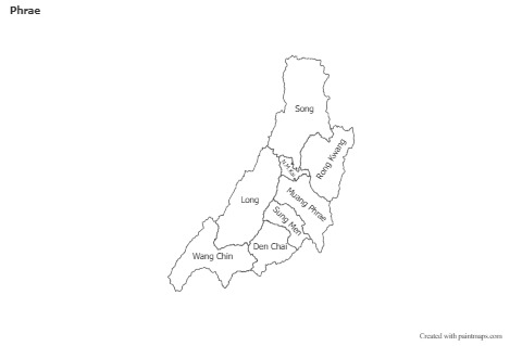 Mapas de muestra para Phrae (blanco-negro)