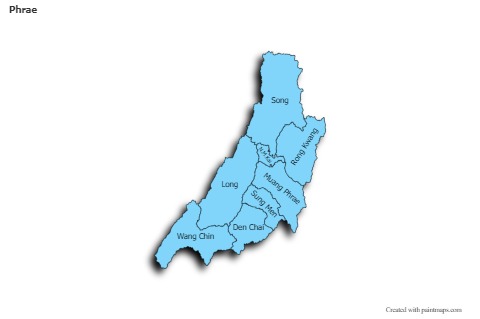 Mapas de muestra para Phrae (azul,sombrío)
