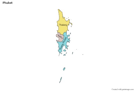 Sample Maps for Phuket (colored)