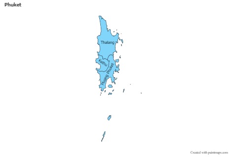 Sample Maps for Phuket (blue)