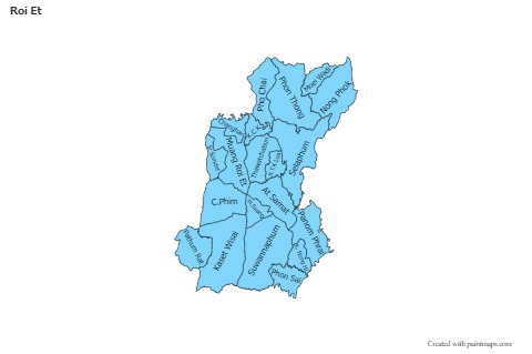 Sample Maps for Roi Et (blue)