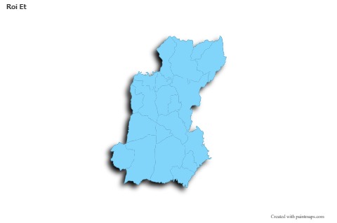 Sample Maps for Roi Et (blue,outline,shadowy)