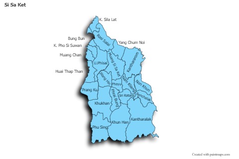 Sample Maps for Si Sa Ket (blue,shadowy)